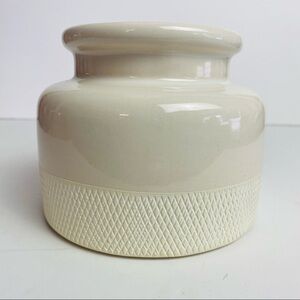 Magnolia Home Ceramic Vase Short Ivory Minimalistic NEW